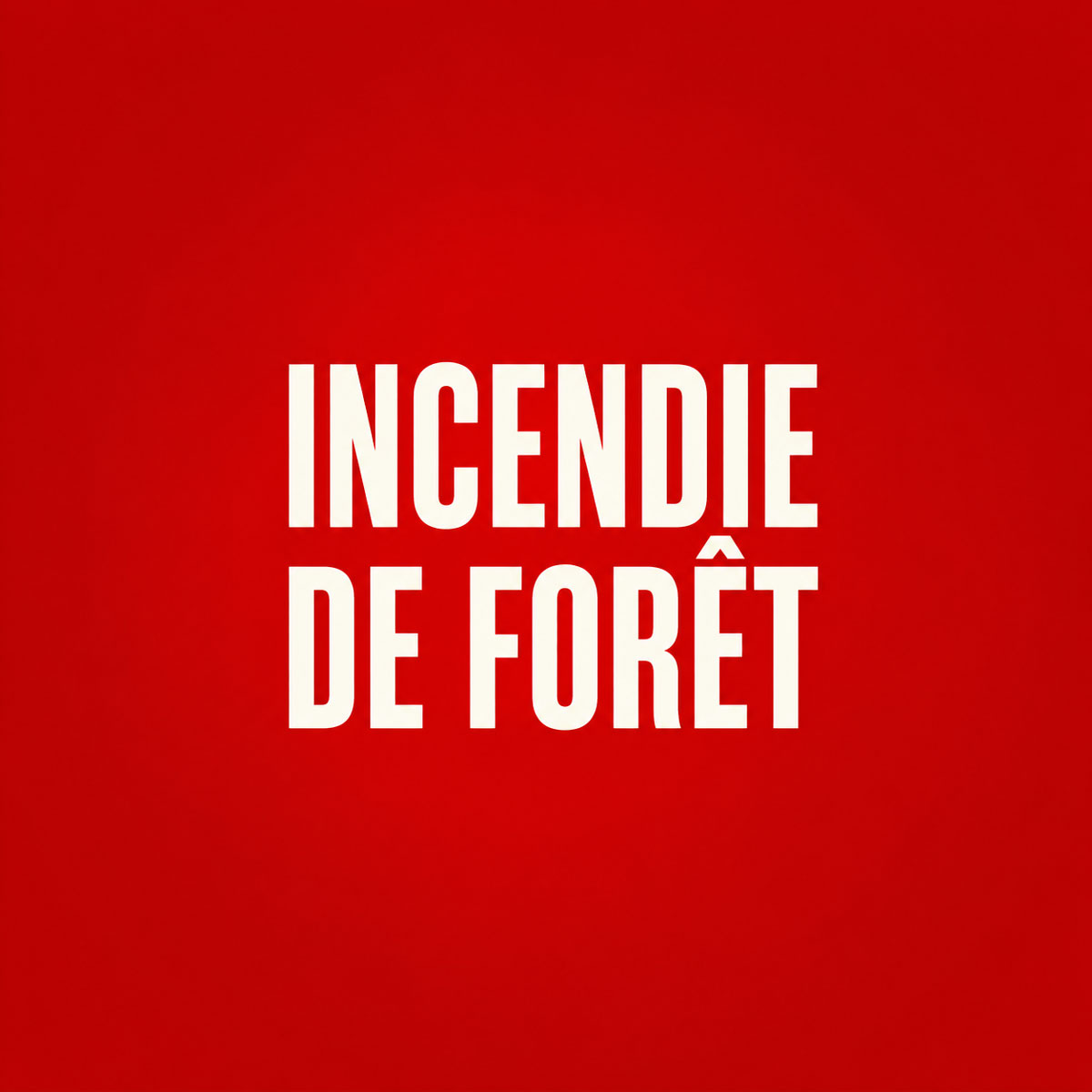 Incendie - Feu de forêt - Commune de Correns